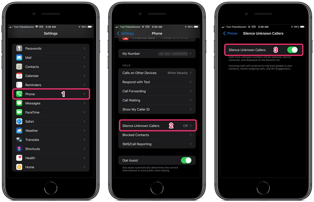 To enable Silence Unknown Caller on iOS, follow these simple steps: 1. Go to Settings and select Phone. 2. Scroll up and select Silence Unknown Callers. 3. Toggle on Silence Unknown Caller to activate it.